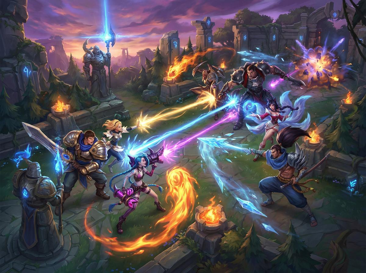 媚黑英雄联盟视频